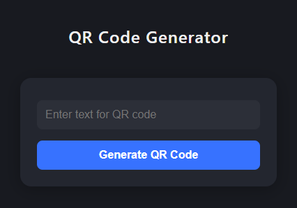 QR Code Generator Preview